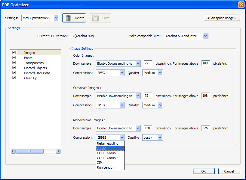 pdf file optimizer