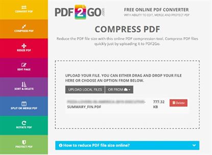 pdf file optimizer